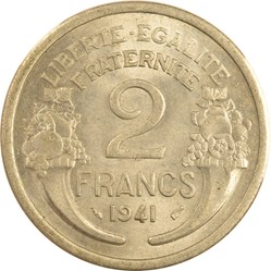 2 francs Morlon 1941