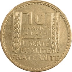 10 francs Turin 1947