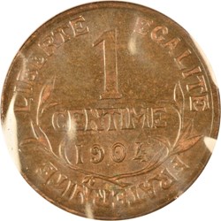 1 centime Daniel-Dupuis 1904