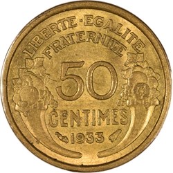 50 centimes Morlon 1933