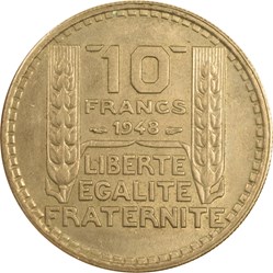 10 francs Turin 1948