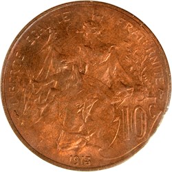 10 centimes Daniel-Dupuis 1913