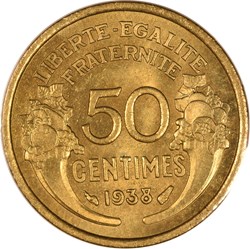 50 centimes Morlon 1938
