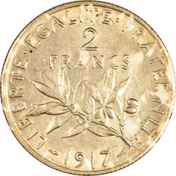 2 francs Semeuse 1917