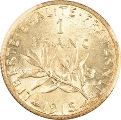 1 franc Semeuse 1915