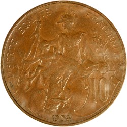 10 centimes Daniel-Dupuis 1903