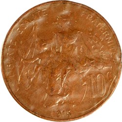 10 centimes Daniel-Dupuis 1914