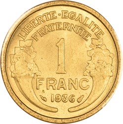 1 franc Morlon 1936