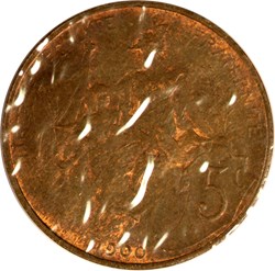5 centimes Daniel-Dupuis 1900