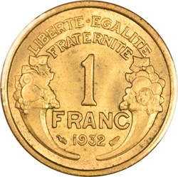 1 franc Morlon 1932