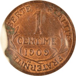 1 centime Daniel-Dupuis 1909