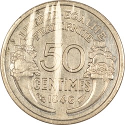 50 centimes Morlon 1946