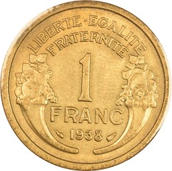 1 franc Morlon 1938