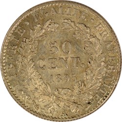 50 centimes Cérès 1895 A