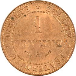 1 centime Cérès 1890 A