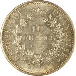 10 francs Hercule 1968