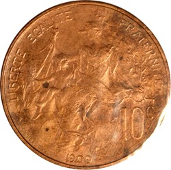 10 centimes Daniel-Dupuis 1900