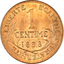 1 centime Daniel-Dupuis 1898