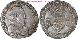 Teston Henri II 1559 C (St Lô)