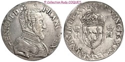 Teston Henri II Var HENR 1552 A (Paris)