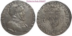 Teston 1555 G (Poitiers)