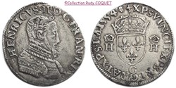 Teston 1554 G (Poitiers)