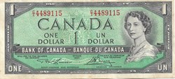 1 dollar