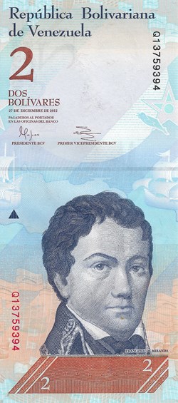 2 bolivars
