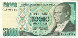 50.000 livres turques