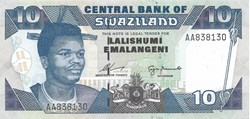 10 emalangeni