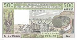 500 francs CFA