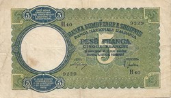 5 francs
