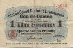 1 franc ou 80 pfennigs