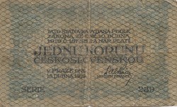 1 couronne tchécoslovaque