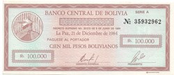 100.000 pesos boliviens