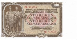 100 couronnes tchécoslovaques