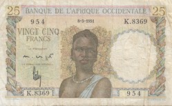 25 francs