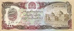1.000 afghanis