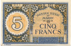 5 francs