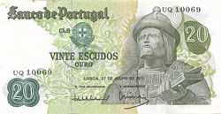 20 escudos