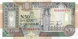 50 nouveaux shillings somaliens