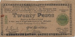 20 pesos philippins