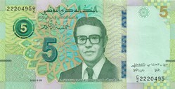 5 dinars