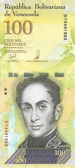 100.000 bolivars