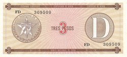 3 pesos