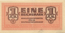 1 reichsmark de la Wehrmacht