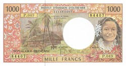 1.000 francs CFP