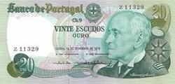 20 escudos