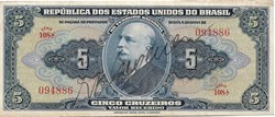 5 cruzeiros