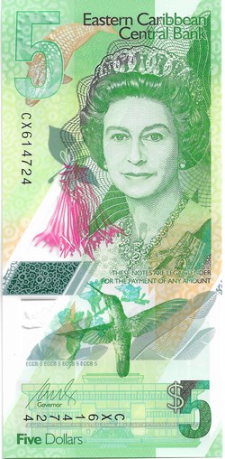 5 dollars